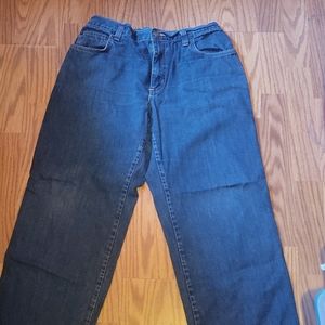 Daniel Jacob Husky Fashions boys blue jeans w/half elastic waist 14H